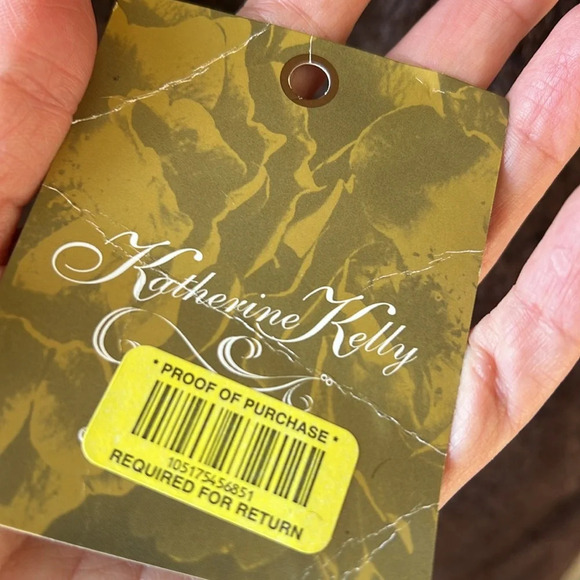 Katherine Kelly New Sz 14 Cocoa Brown Alpaca Wool Blend Teddy Coat - Picture 11 of 12